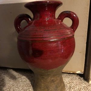 Southern Living at Home Vase Red/Gold